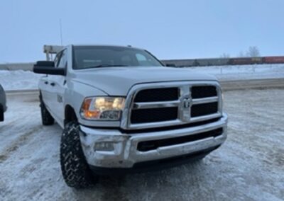 Repaired Dodge Truck
