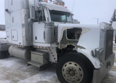 Semi Cab Before Repair